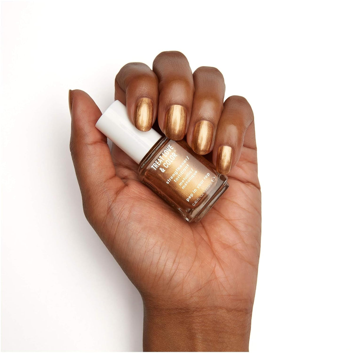 Treat Love & Color Nail Polish for Normal to Dry/Brittle Nails, Pep in Your Rep, 0.46 Fl. Oz.