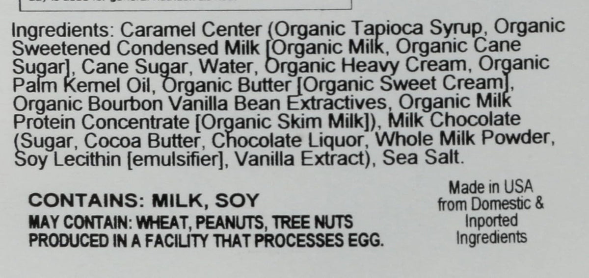 Milk Chocolate Sea Salt Caramels, 16 OZ