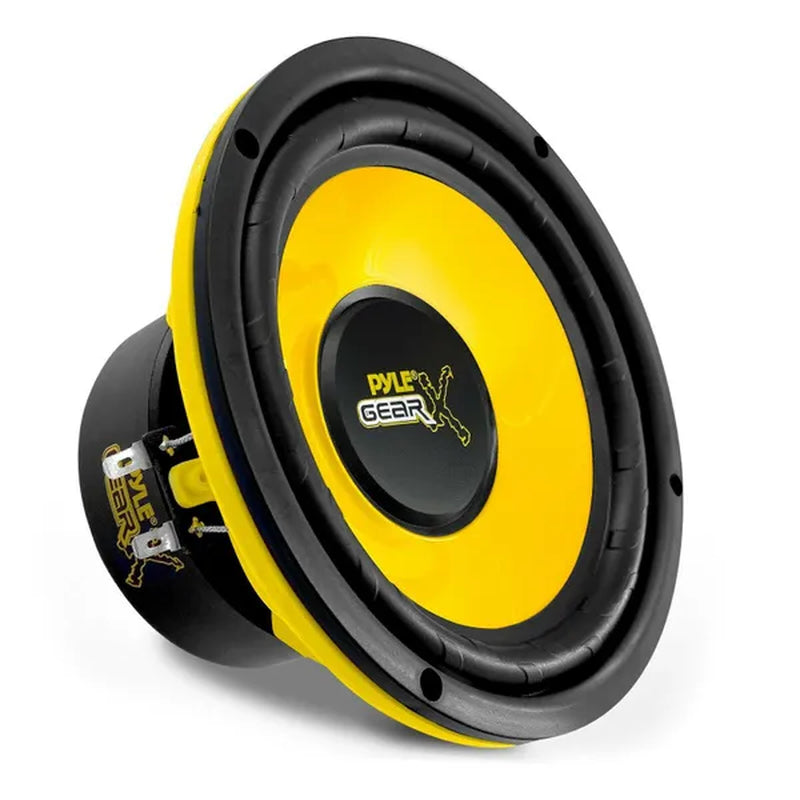 Pyle PLG64 6.5" 1200W Car Audio Mid Bass/Midrange Subwoofer Speaker Set, 2 Pair
