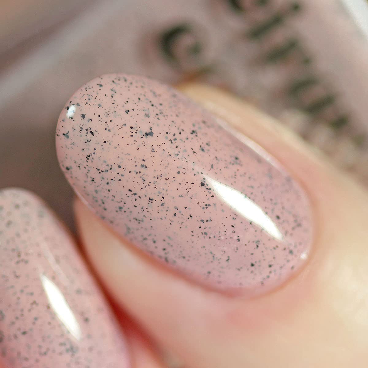 Desert Bloom Collection - Speckled Nail Polish - Pebble - Beige Pink - 0.37 Fl. Oz. (11 Ml) - Vegan, Cruelty-Free, Non-Toxic Formula