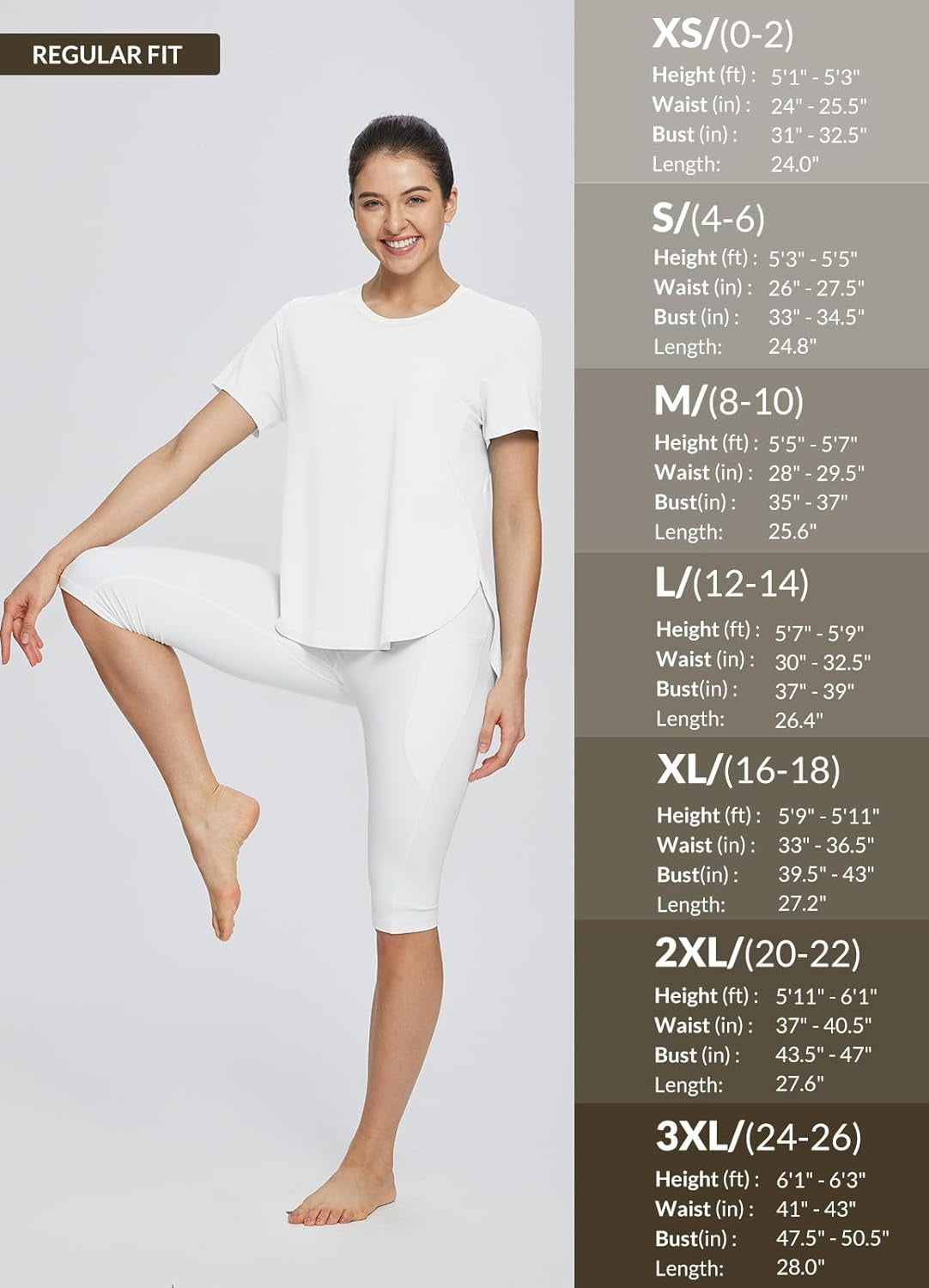 Women'S Short Sleeve Workout Shirts Tops Athletic Yoga Running Shirts Loose Fit with Side Slits Quick Dry T-Shirts