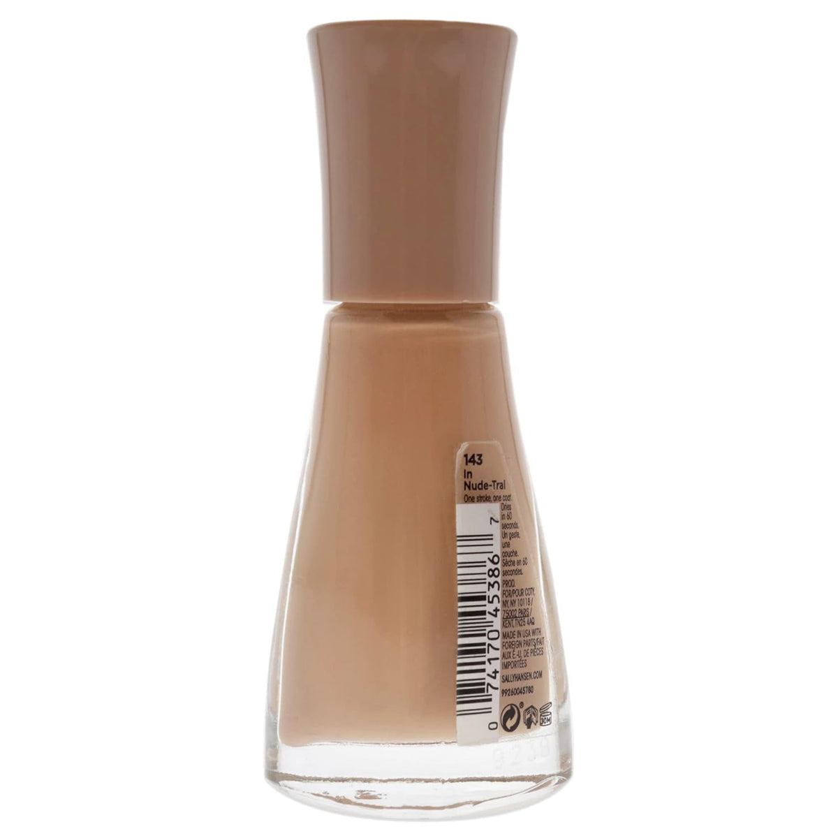 Insta-Dri Nail Color - 143 in Nude Tral Nail Polish Women 0.31 Oz