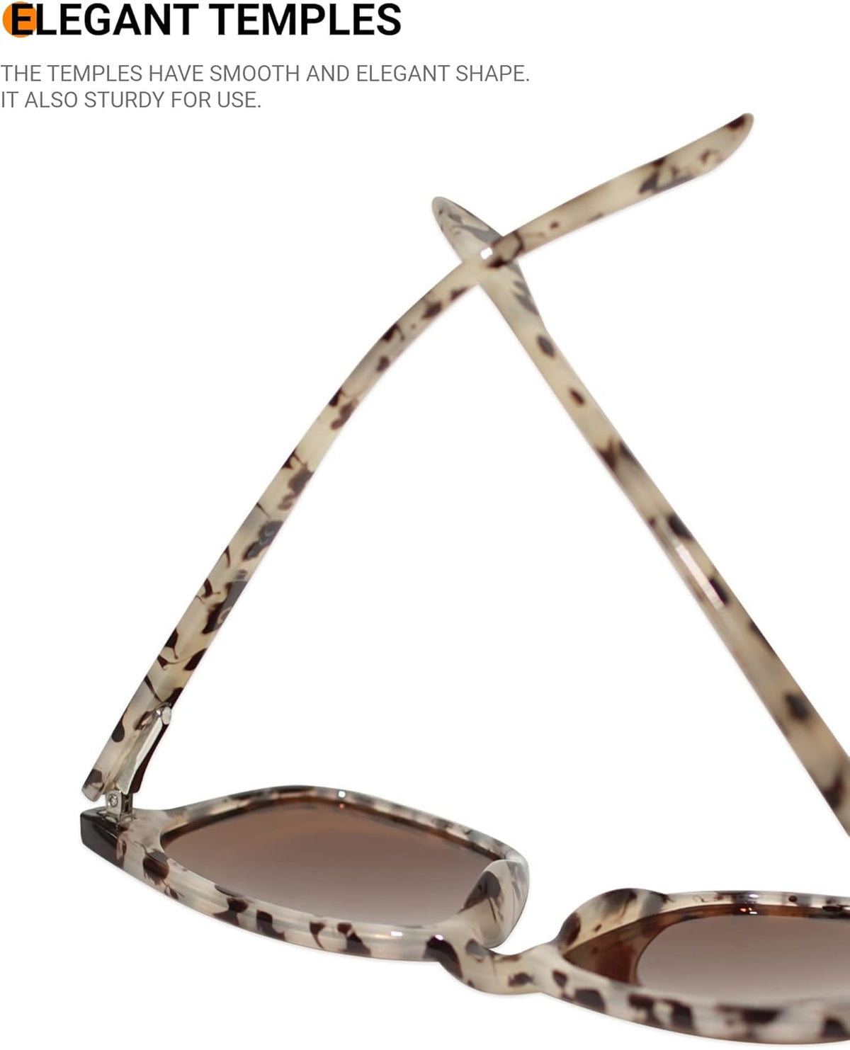 Polarized Sunglasses for Womens and Mens,Classic Square Frames Shades for UV Protection, Stylish and Trendy Sunnies