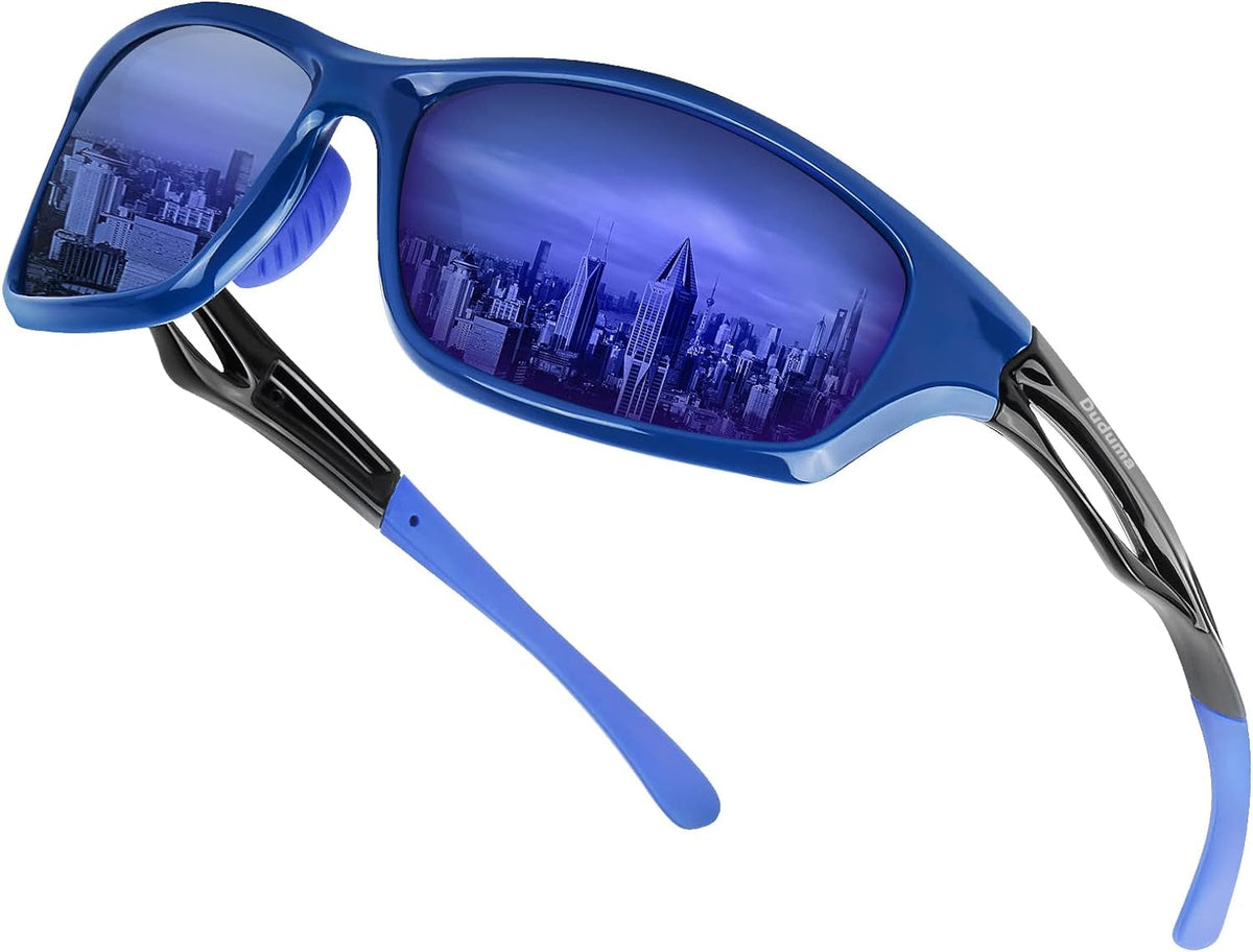 Polarized Sports Sunglasses for Men Women Running Cycling Fishing Golf Driving Shades Sun Glasses Tr90