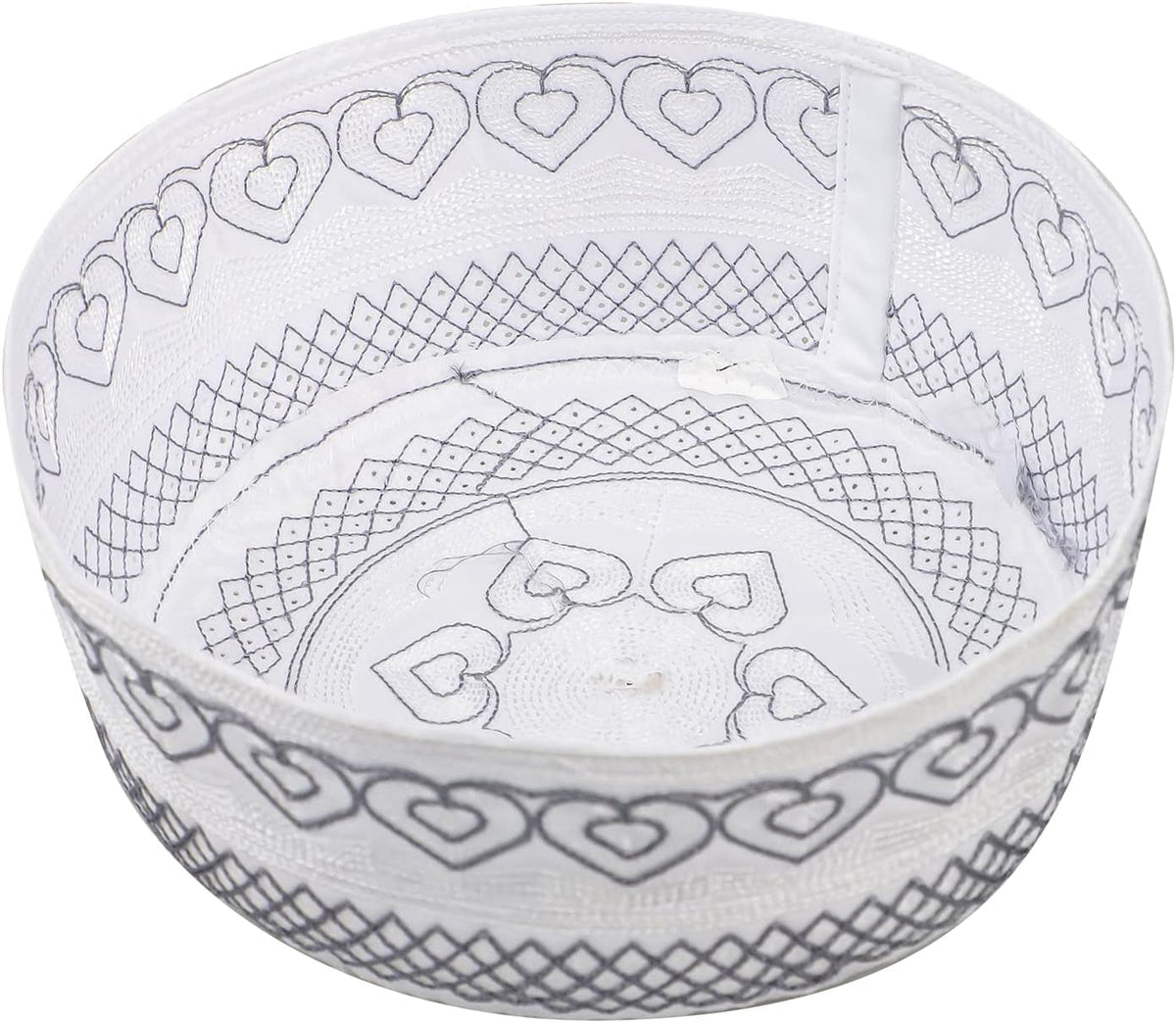 Muslim Prayer Kufi Hat for Men Boys Islamic Beanie Skull Cap Prayer Headwear Embroidery Kofia Topi Sun Hat Ramadan Eid Gift