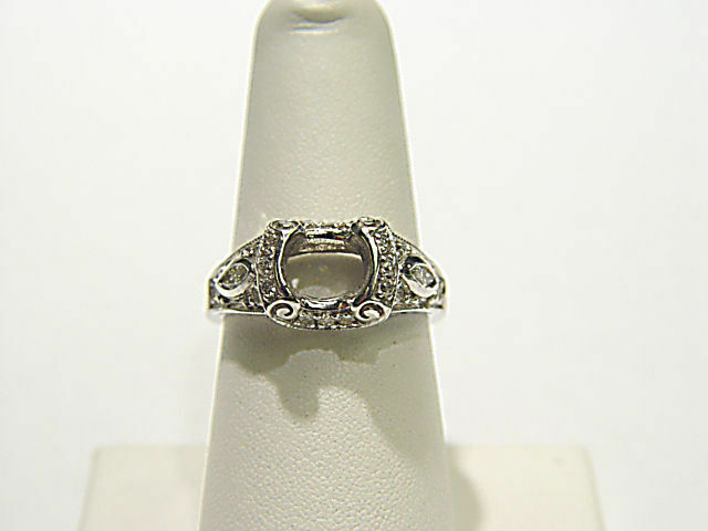 MARQUISE ROUND BRILLIANT DIAMOND SETTING BEZEL PRONG