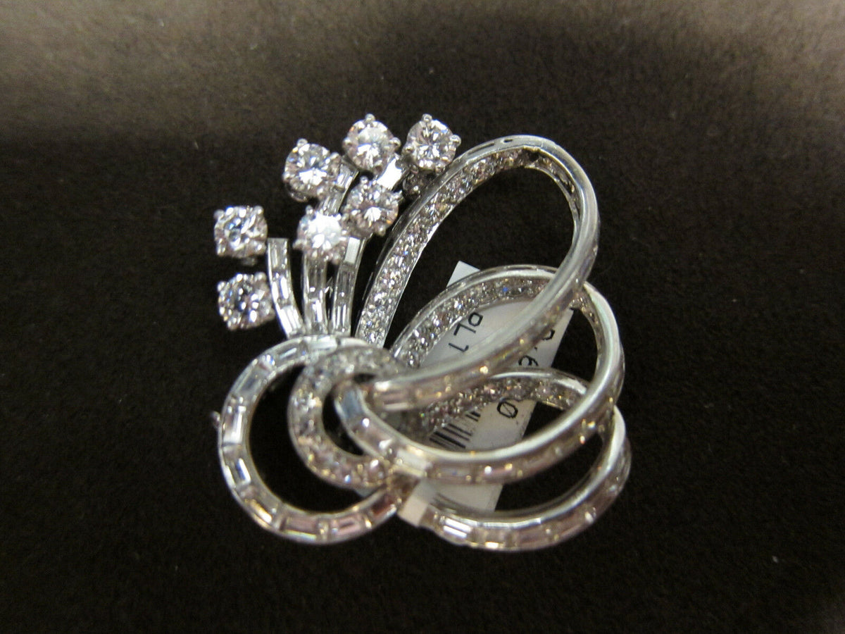 DIAMOND ANTIQUE PIN DIAMOND BROOCH DIAMOND ESTATE DIAMOND SET DIAMOND PIN