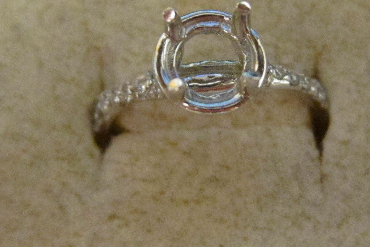 DIAMOND SWIRL 3/4 WAY SET SETTING FOR 3.00 MM STONE