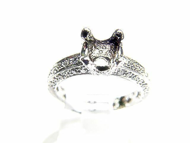 DIAMOND ROUND BRILLIANT ETERNITY FRONT BACK SET SETTIN