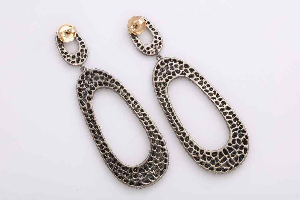 Fashion Diamond Drop Earrings