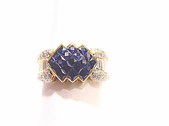 FRENCH SHAPE SAPPHIRE BAGUETTE SHAPE CHANNEL SET DIAMOND