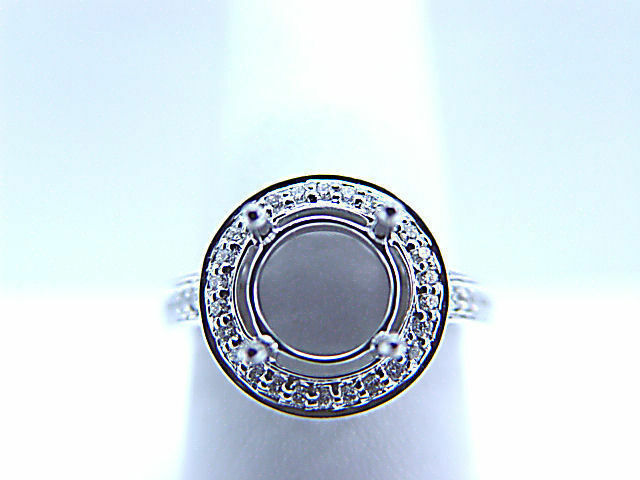 DIAMOND ROUND BRILLIANT SH SETTING 4 PRONG SET FOR 7.0MM DIAMOND