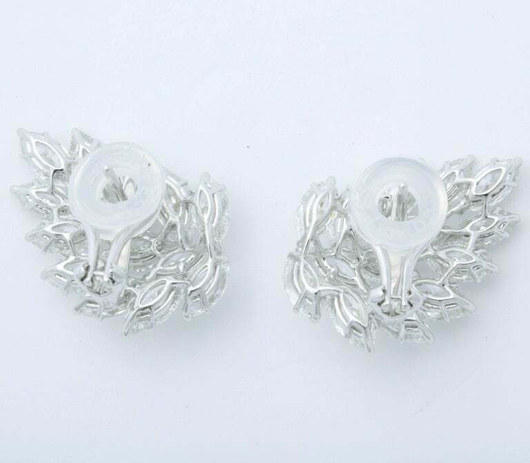 Diamond Cluster Earrings