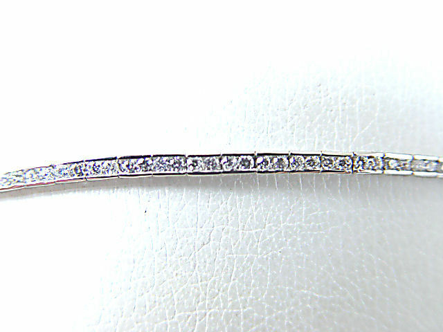 DIAMOND 108 ROUND BRILLIANT SH CHANNEL SET BRACELET DIAMOND TENNIS BRACELET