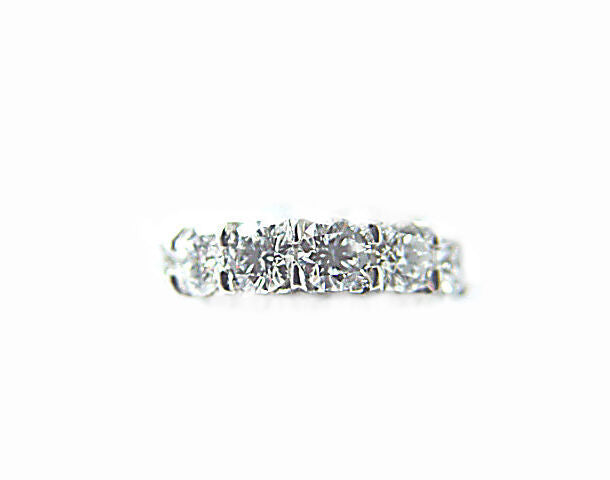 DIAMOND 14 ROUND BR SHAPE ETERNITY BAND COMMON U BASKET BAND ETERNITY STYLE BAND