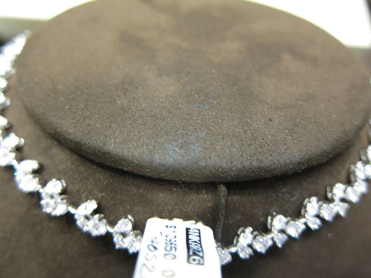 DIAMOND PEAR ROUND BRILLIANT MARQUISE SHAPE DIAMOND CHOKER SET DIAMOND NECKLACE