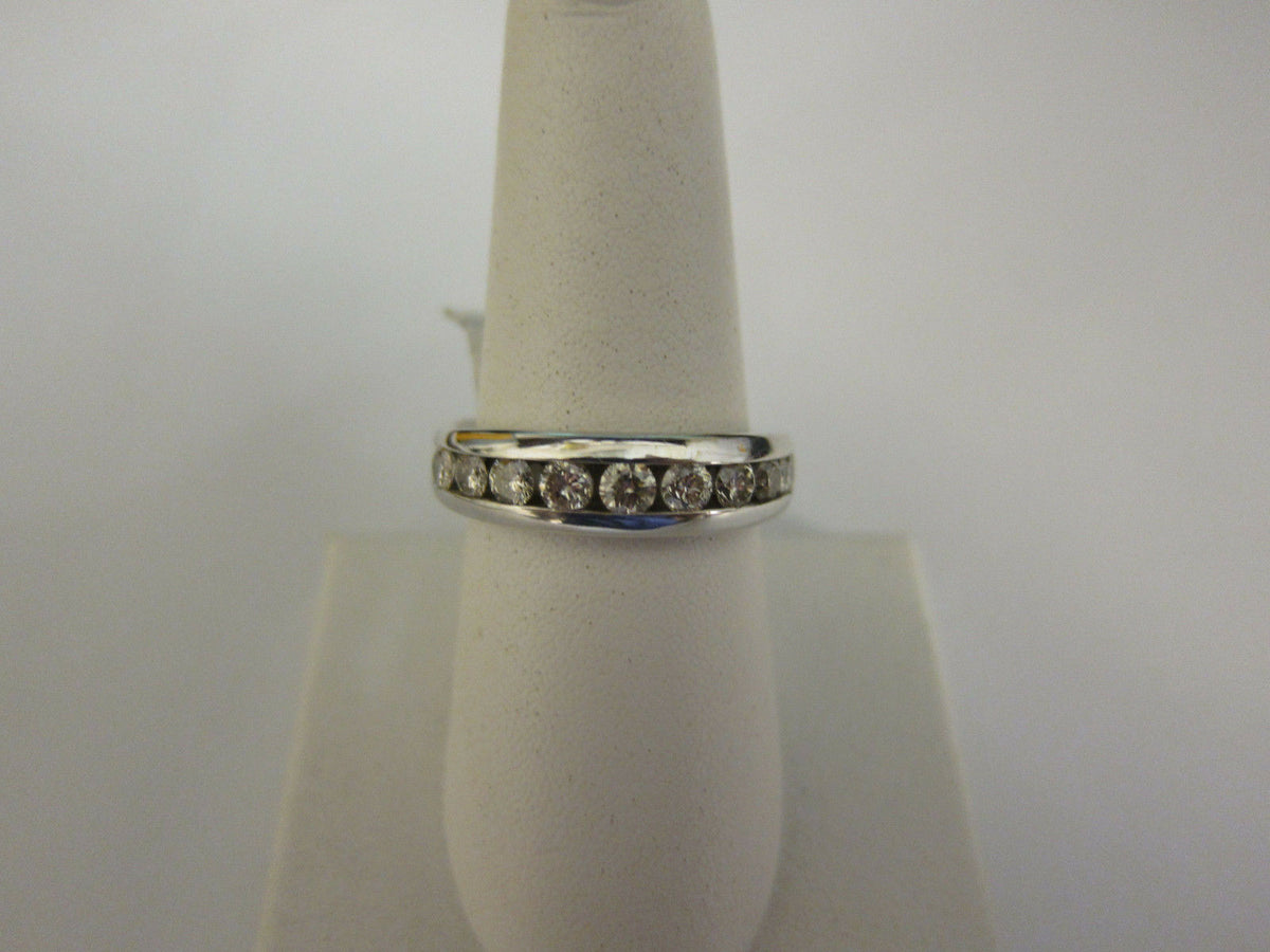 DIAMOND ROUND BRILLIANT CHANNEL SET DIAMOND BAND MENS DIAMOND BAND