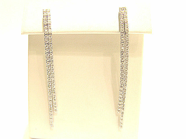 DIAMOND ROUND BR SHAPE EARRING