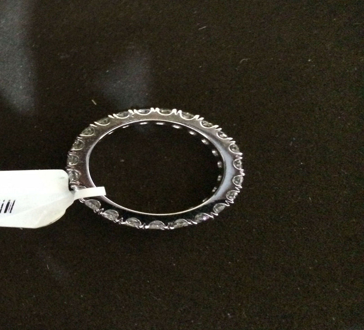 DIAMOND ROUND BRILLIANT SHAPE ETERNITY BAND DIAMOND SET COMFORTABLE DIAMOND BAND