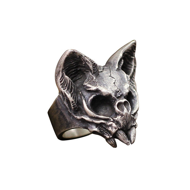 Sterling Silver Couple Ring Handmade Personality