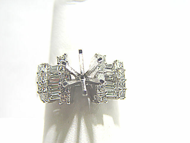 DIAMOND 18 PRINCESS SHAPE 10 BAGUETTE SHAPE SETTING