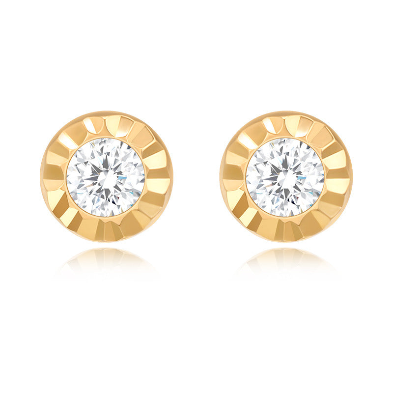 Love Stud Earrings 925 Sterling Silver Women'S Small and Delicate