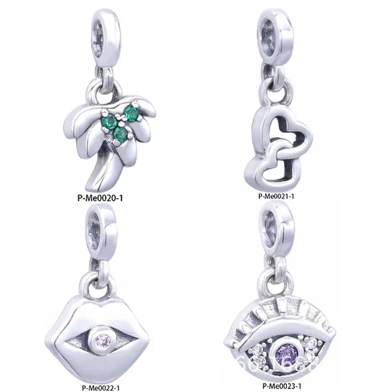 925 Sterling Silver Me Collection Dangle Charm For Me Link Bracelet