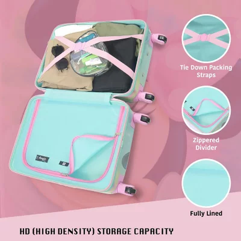 Disney Minnie Mouse Kids 21" Hardside Spinner Luggage