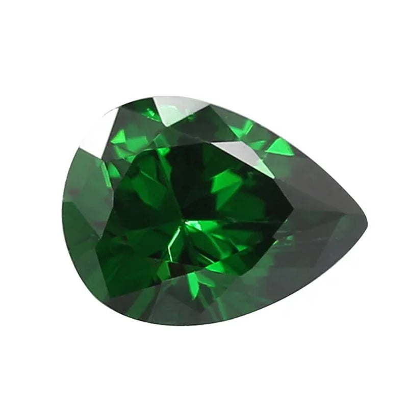 2PC Loose Gemstone Oval Cut Cubic Zirconia Stone Jewelry Production Craft Love Bead Grade VVS 6*8Mm /0.23*0.31Inch