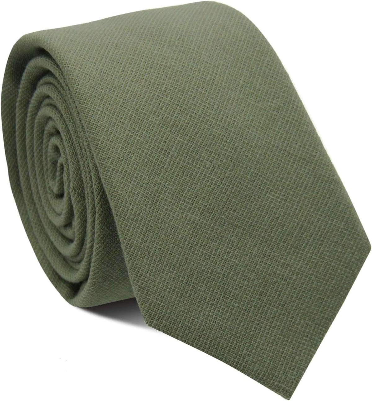 Men'S Skinny Tie Solid Color Neckties 2.56'' Casual Business Ties for Daily Dress, Weddings, Groomsmen Gifts