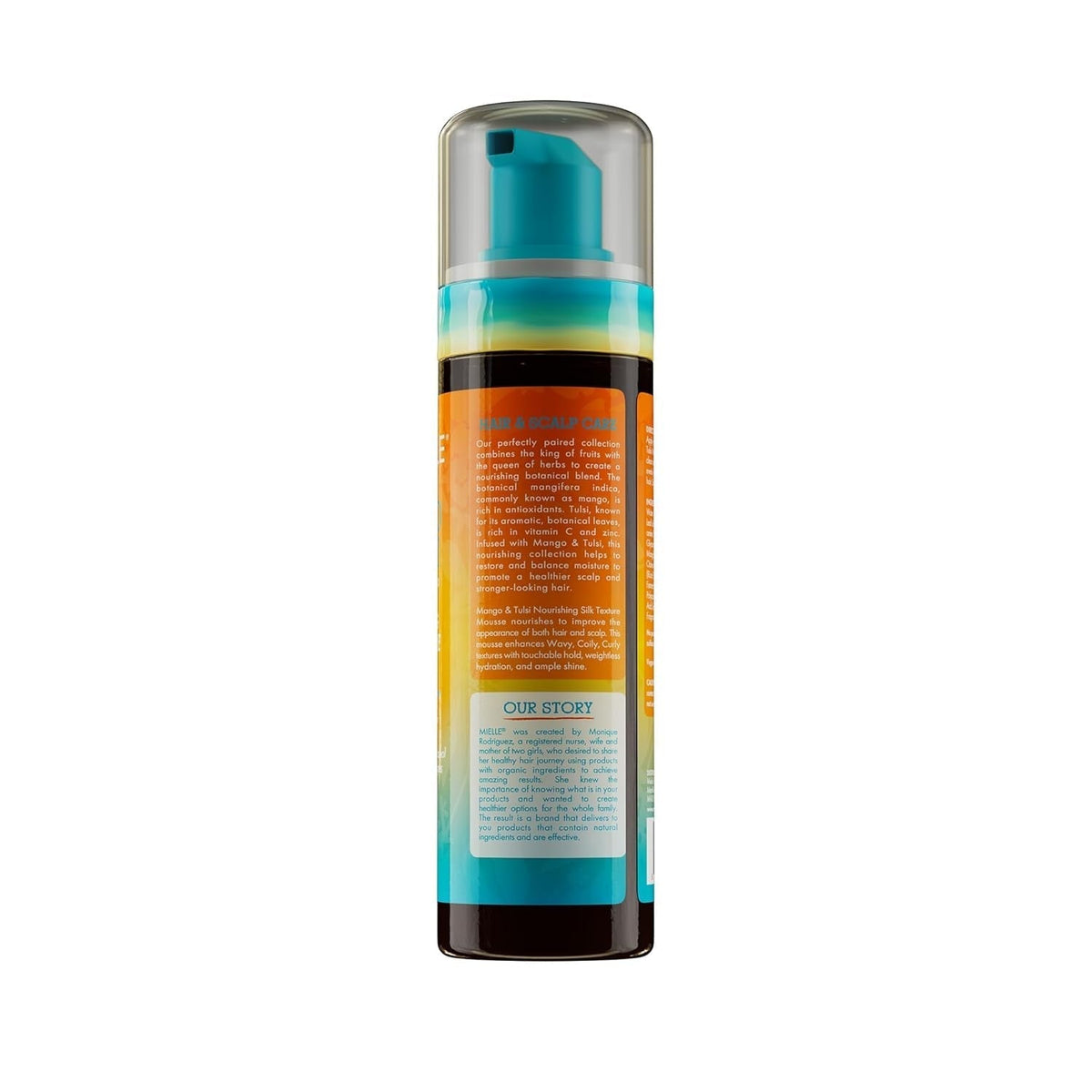 Mango & Tulsi Hair Nourishing Silk Texture Mousse, 7.5 Ounce