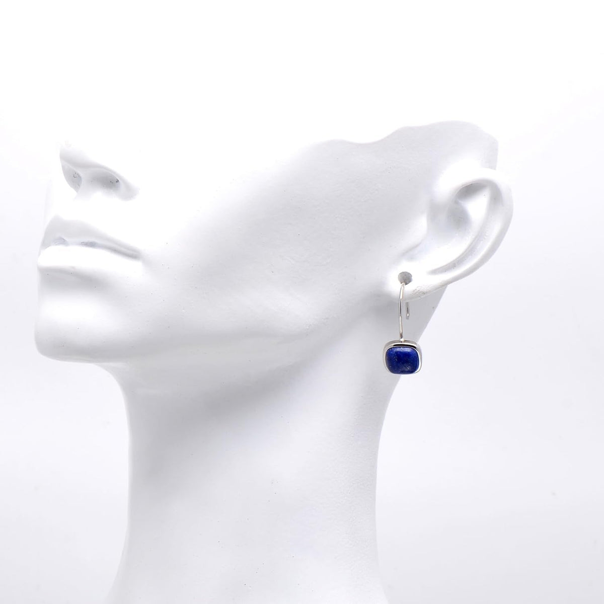 Natural Lapis Lazuli Sterling Silver Earrings for Women