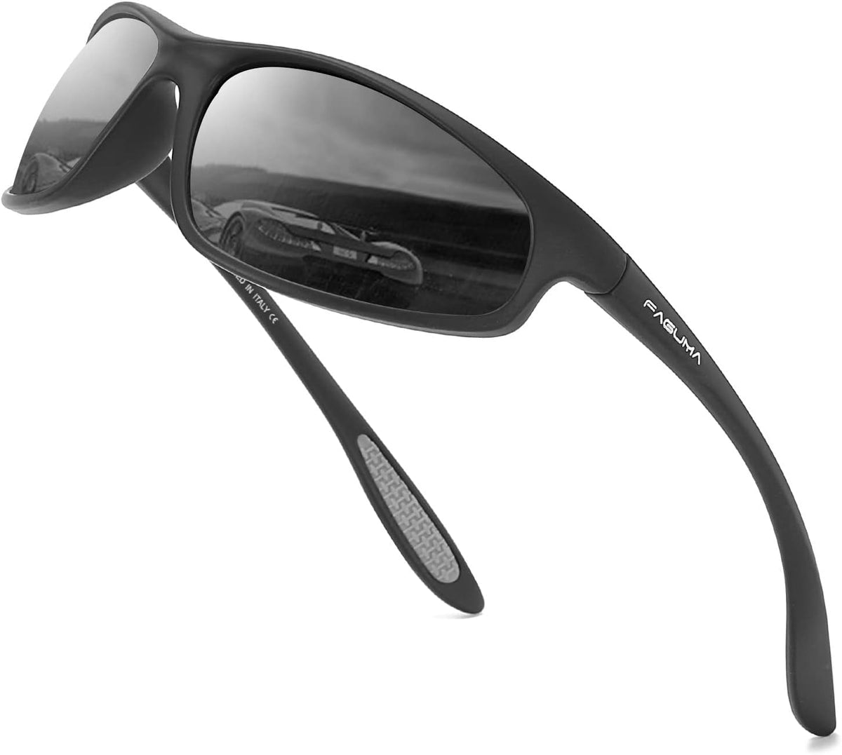 Polarized Sports Sunglasses For Men Cycling Driving Fishing 100% UV Protection