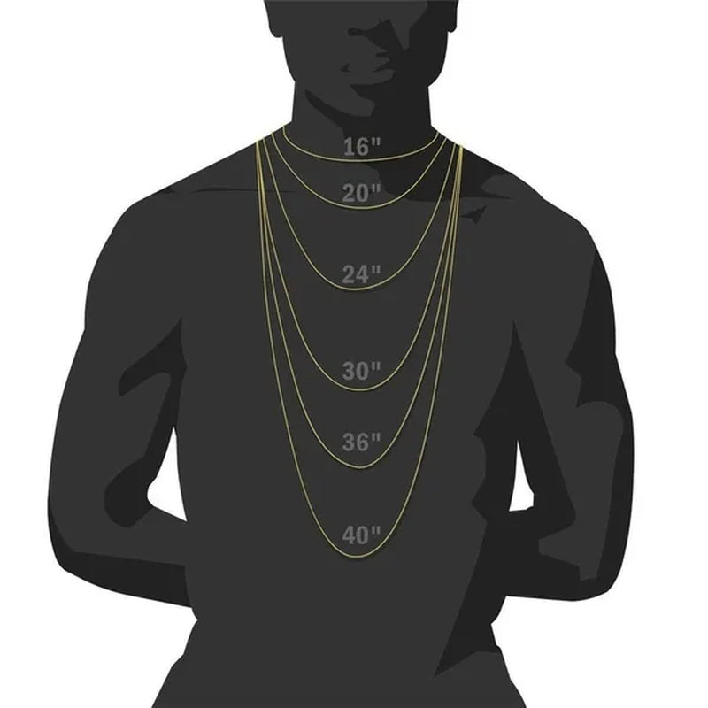 Men's Fashion 24K Gold/925 Silver Plated Solid 316L Stainless Steel Jewelry Shiny Diamond 1/2PCS Necklace Bracelet Miami Cuban Link Chain for Men 8/20/22/24/28/35inch
