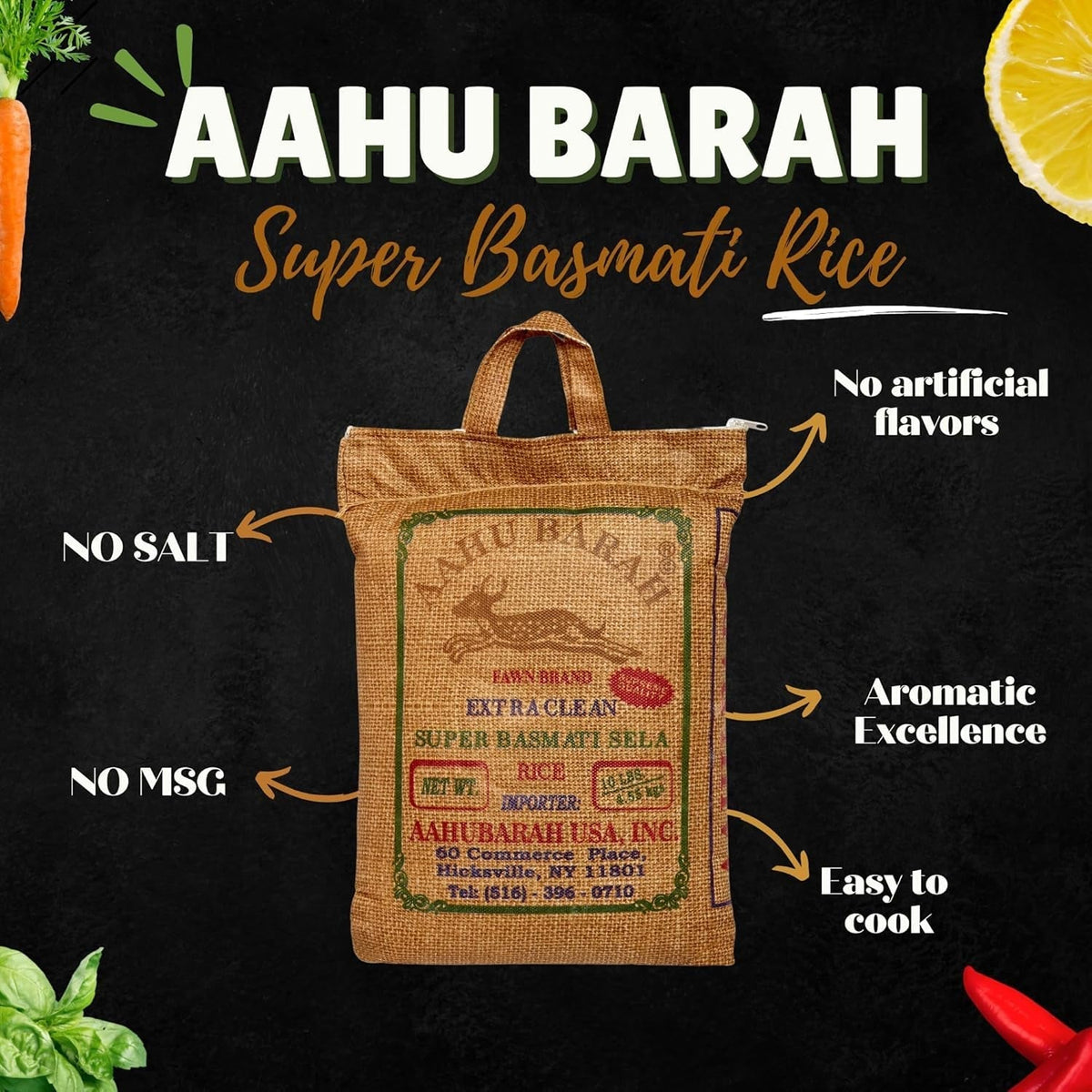 Basmati Sela Rice - Extra-Long Grain for Superior Culinary Delights 10Lb Pack