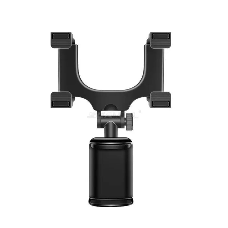SEAMETAL Car Phone Holder 360° Rotatable Car Rearview Mirror Clip GPS Mobile Phone Holder For iPhone Samsung Smartphone Stand
