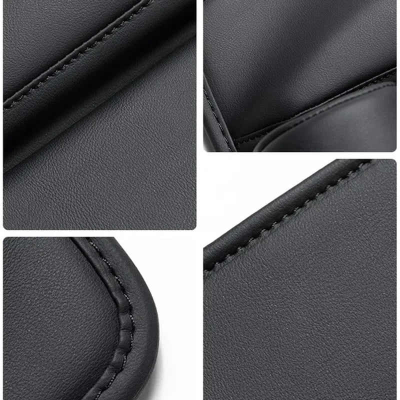 1/2pcs PU Leather Multifunctional Car Seat Gap Organizer Filler Console Side Pocket Catcher with Cup Holder for Phone Wallet Card Key Cigarette