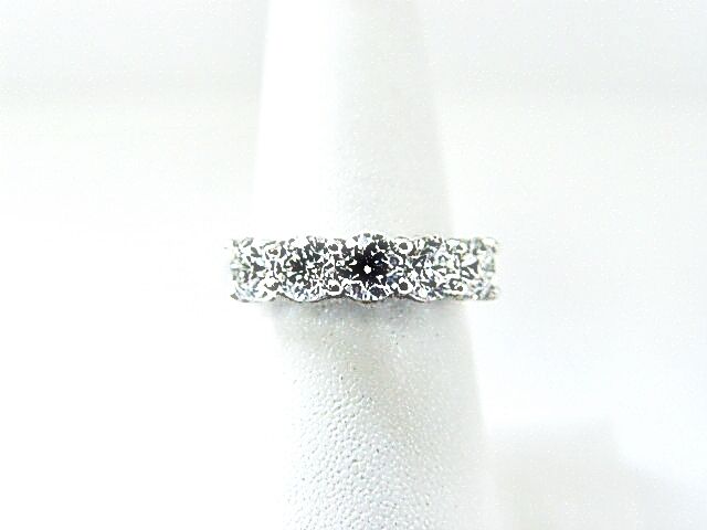 DIAMOND 5 ROUND BR SHAPE COMMON PRONG SET BAND DIAMOND ANNIVERSARY BAND TOP SET