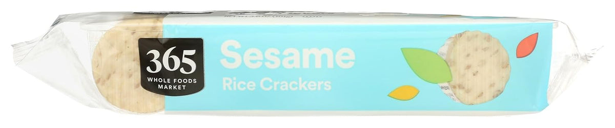 , Sesame Rice Crackers, 3.57 Ounce