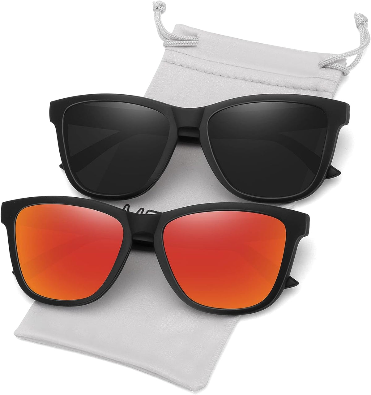 Polarized Sunglasses for Women Men Trendy Classic Retro Designer Style Fashion UV400 Protection