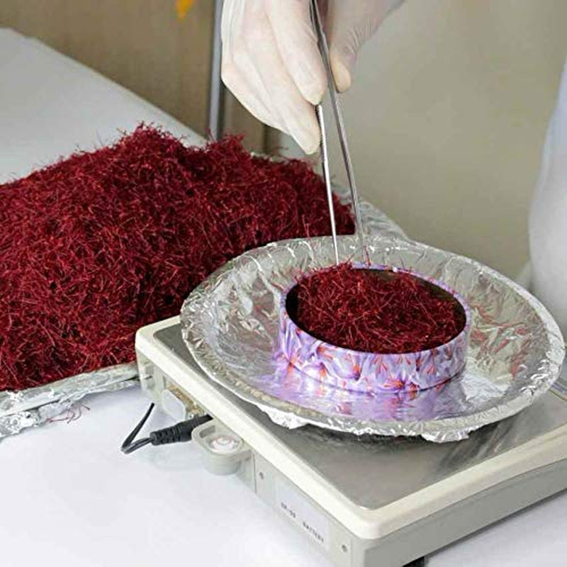 5 Grams , Authentic Saffron Threads, Premium All-Red Saffron, Grade A+ Best Color, Spice for Tea, Rice, Milk, Soups, Chicken, Curry, Dessert, Paella Super Negin