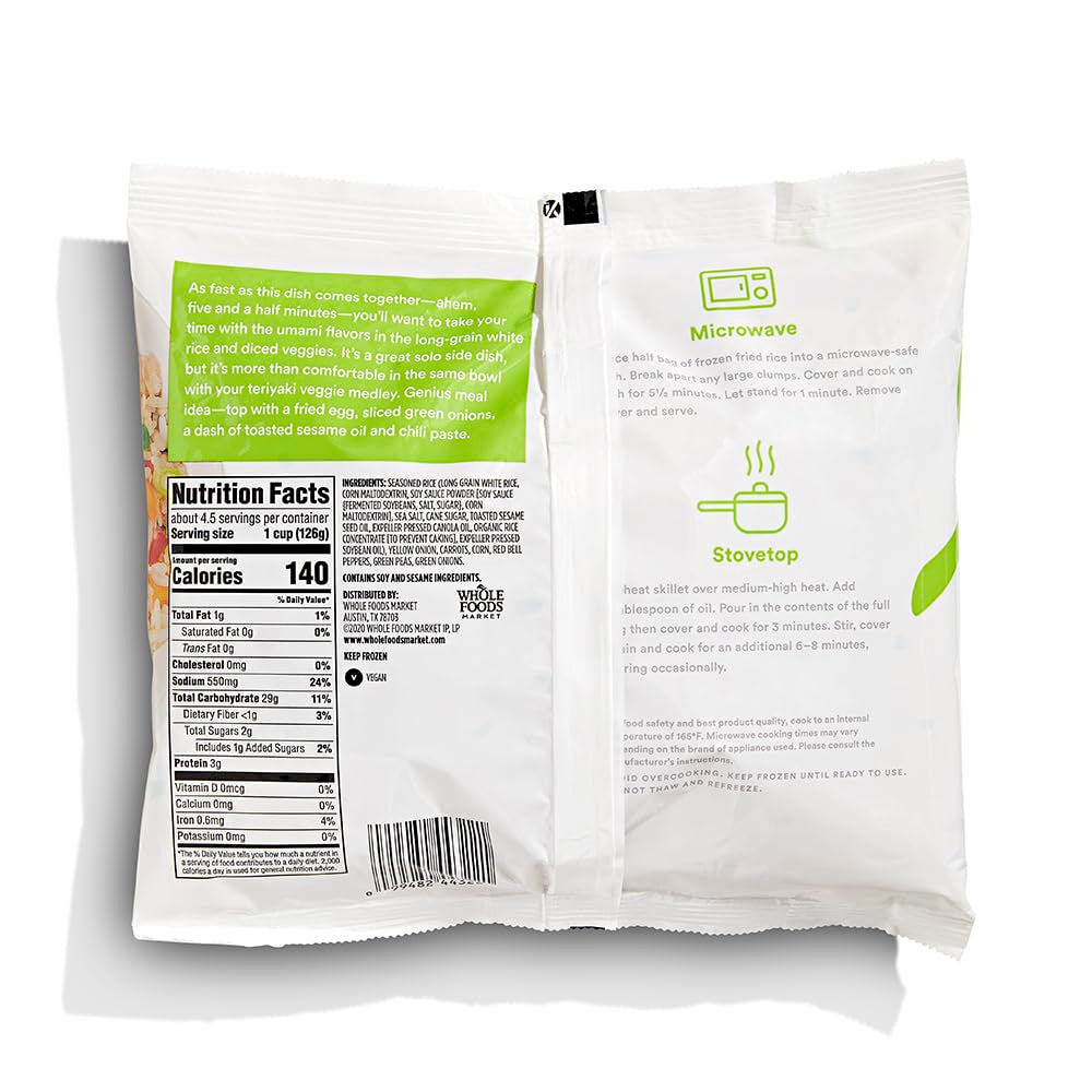 , Fried Rice Vegetable, 20 Ounce