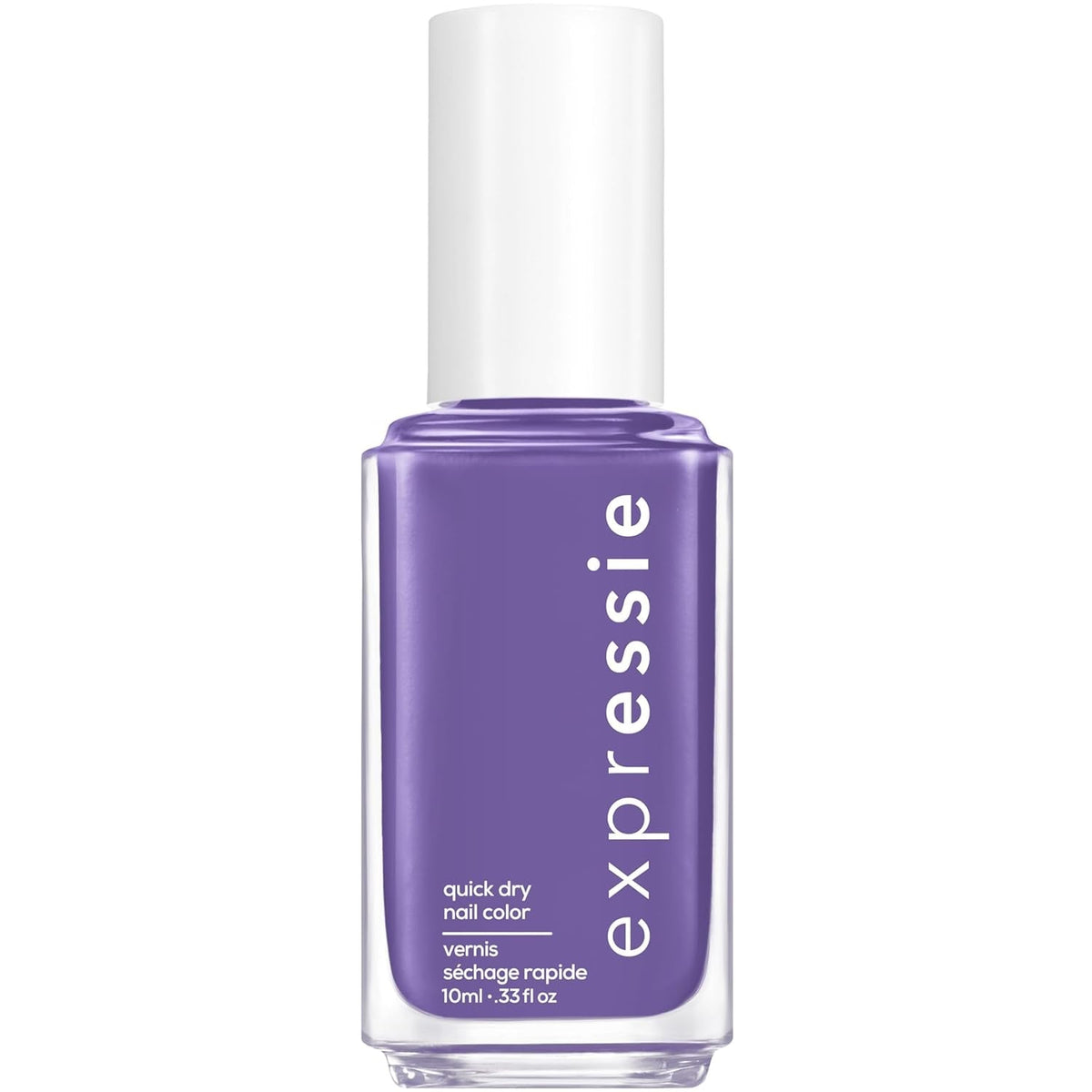 expr quick dry nail polish, vegan, power moves, purple, choreo queen, 0.33 fl oz