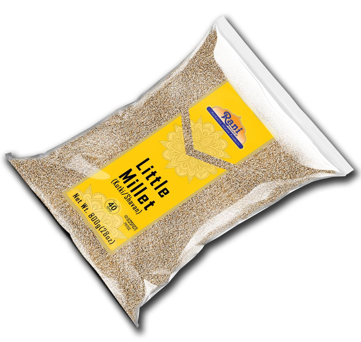 Rani Little Millet (Panicum Sumatrense) Whole Ancient Grain Seeds 28Oz (800G) ~ All Natural | Gluten Friendly | NON-GMO | Kosher | Vegan | Indian Origin | Kutki/Shavan/Saamai/Sama Kannada