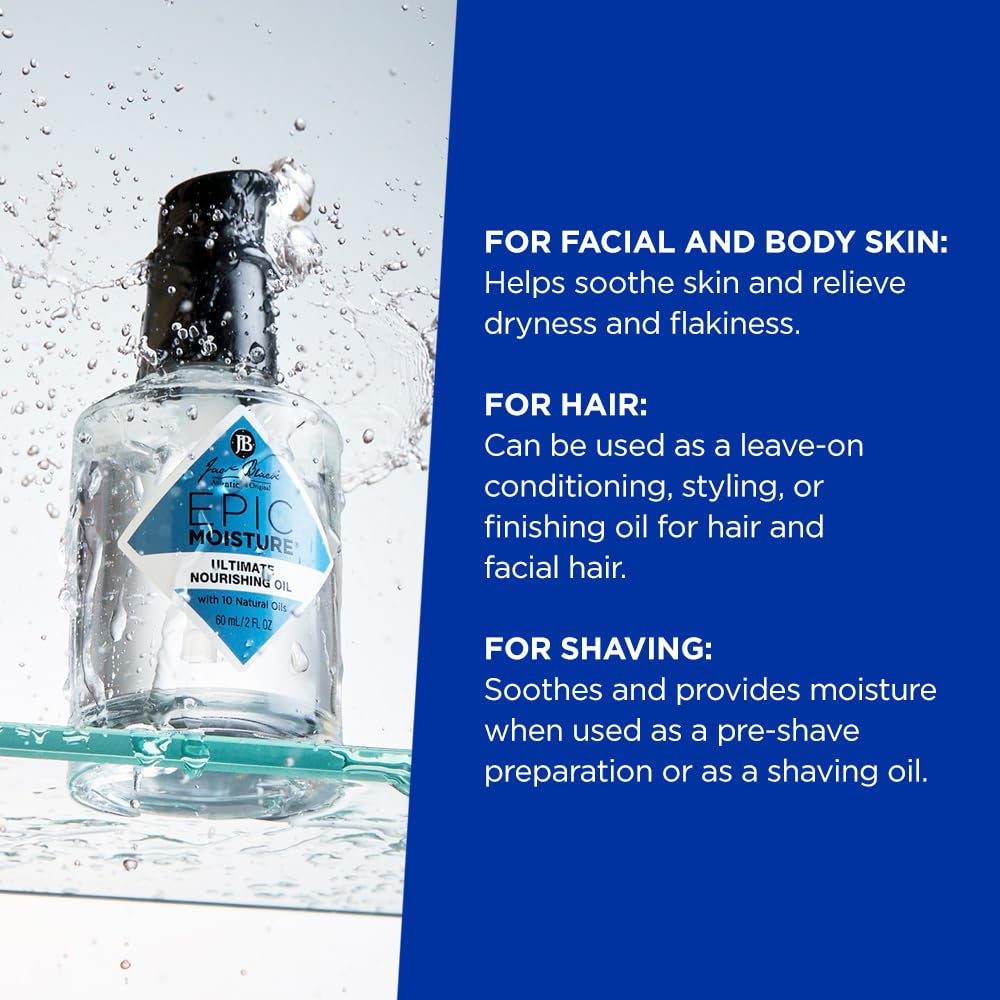 MP 10 Nourishing Oil, 2 Fl Oz – Body Oil after Shower, Oil for Hair, Face Oil for Dry Skin, Multi-Purpose Moisturizing Body Oil, Hair Care Products