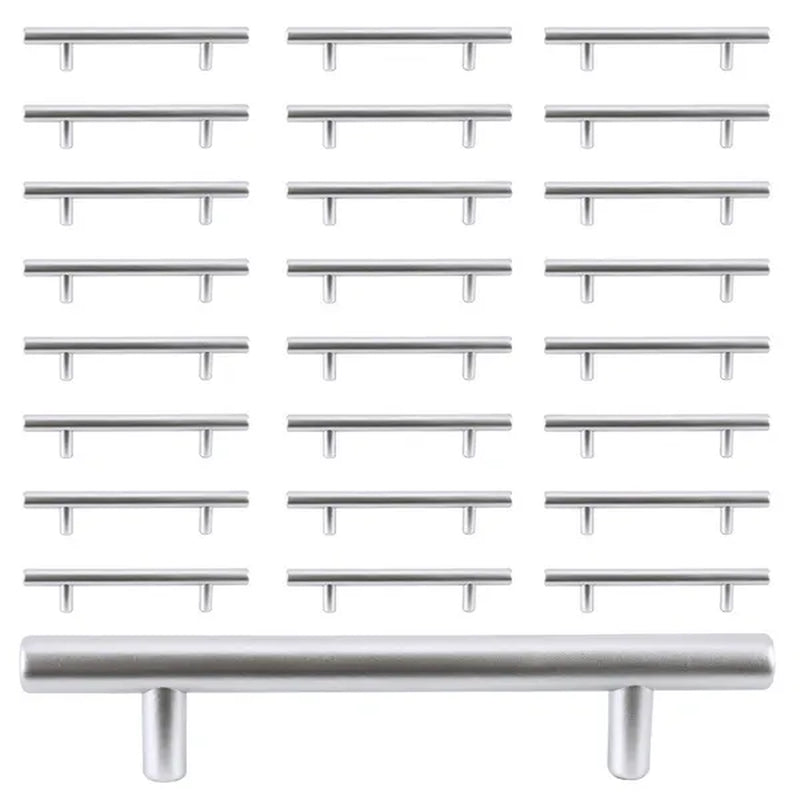 10PCS/25PCS 6 Inch Kitchen Handle Furniture Cabinet Hardware Drawer T Bar Handle Pull Modern Home Living