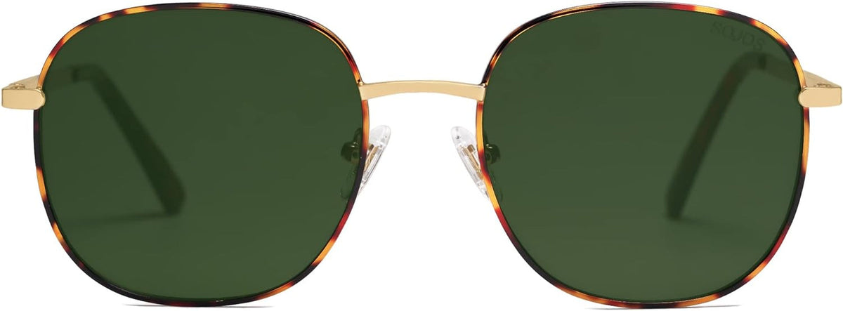 Classic Square Sunglasses for Women Men with Spring Hinge Sunnies SJ1137