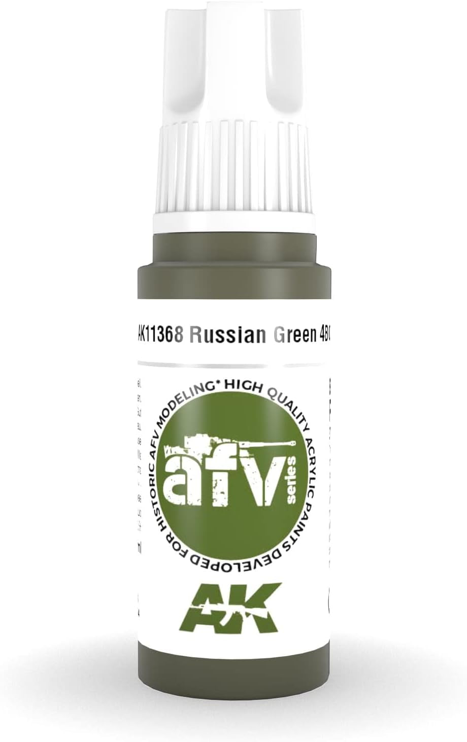 AK Acrylics 3Gen AFV AK11368 Russian Green 4BO (17Ml)