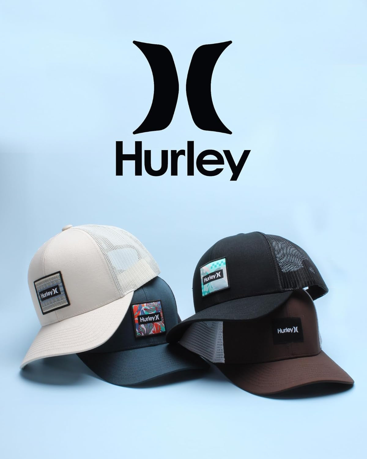 Men'S Caps - Fairway Trucker Mesh Panel Baseball Cap Trucker Hat - Snap Back Hats for Men