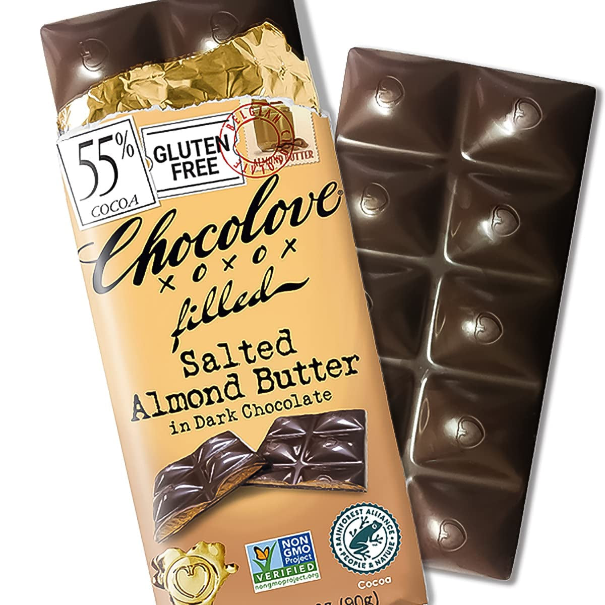 , Chocolate Bar Dark Almond Butter, 3.2 Oz